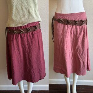 Patagonia Reversible Skirt Orange & Red Size Medium